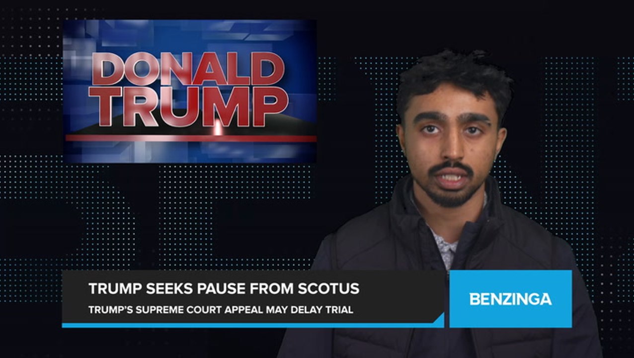 Trump Appeals to US Supreme Court to Pause Ruling on Presidential Immunity