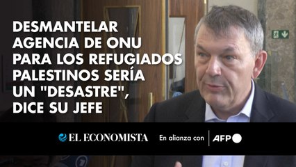 Desmantelar agencia de ONU para los refugiados palestinos sería un "desastre", dice su jefe