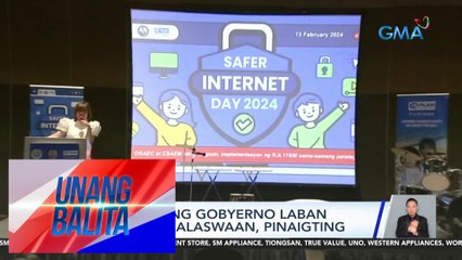 Kampanya ng gobyerno laban sa online kalaswaan, pinaigting | UB