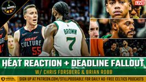 Examining Jaylen Brown vs. Duncan Robinson scuffle   Celtics trade deadline fallout | Still Poddable
