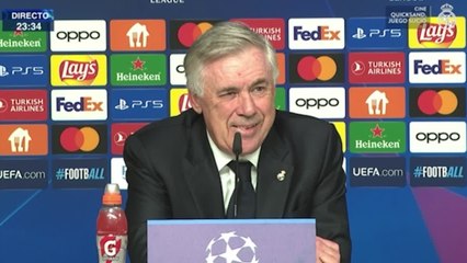 Ancelotti sobre la amarilla a Vinicius