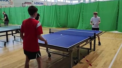 Zawody tenisowe podczas ferii