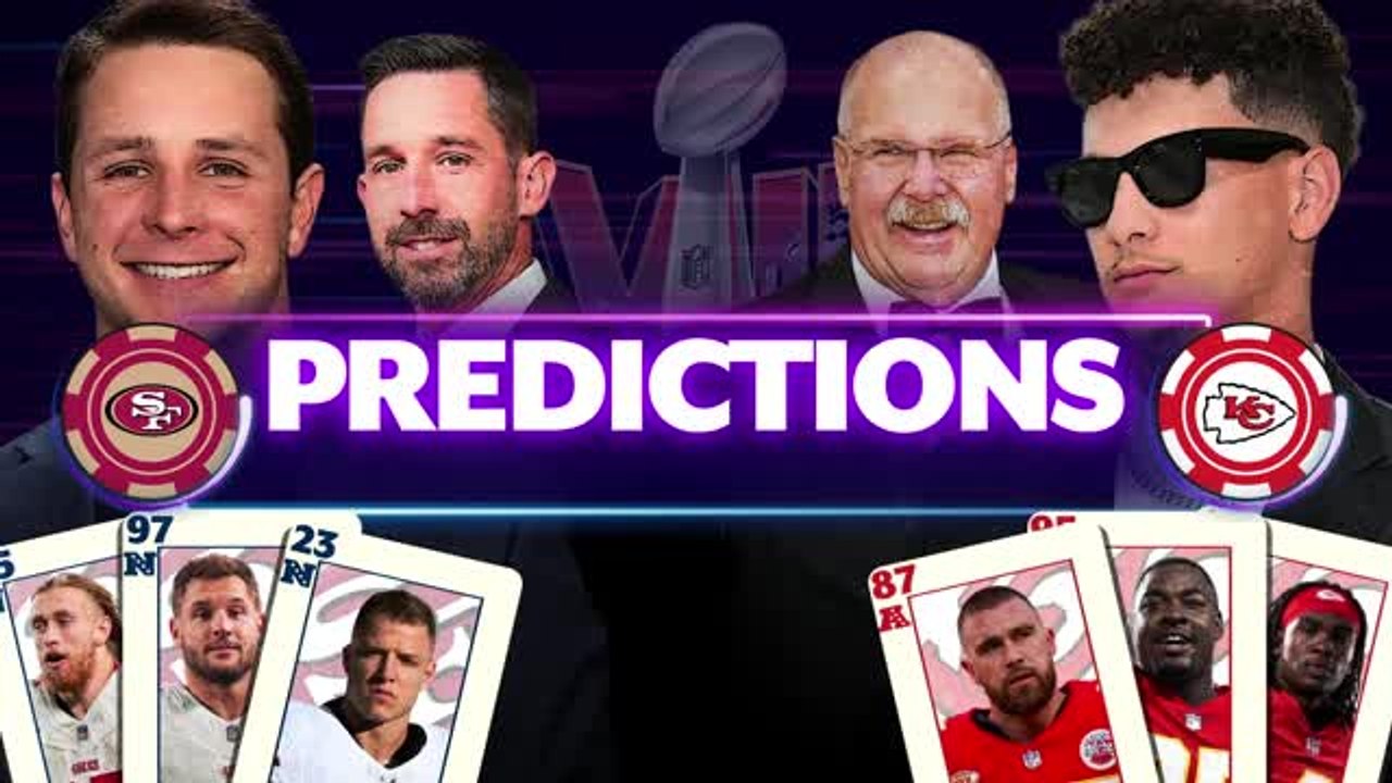 49ers or Chiefs? NFL stars predict Super Bowl L...