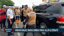 Nana Sudjana Jamin Arus Lalu Lintas Pantura Demak-Kudus Lancar Meski Terendam Banjir