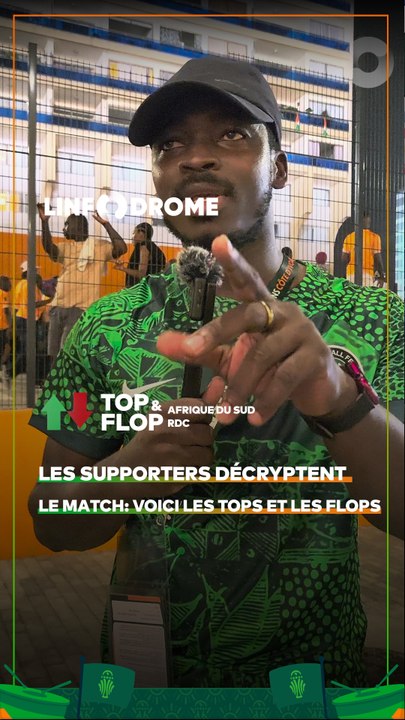 Les Tops et Flops du match RD Congo-Afrique du Sud