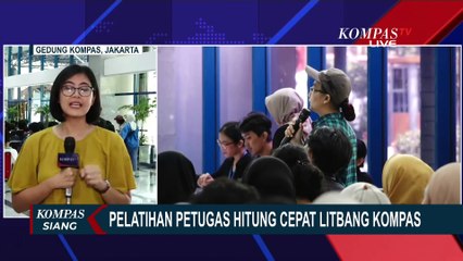 Pembekalan 300 Tenaga Lapangan Sebelum Bertugas di Hitung Cepat Hasil Pemilu 2024