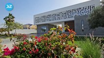 ‘Diwani’ building stands out with a square Kufic script featuring a Quranic verse