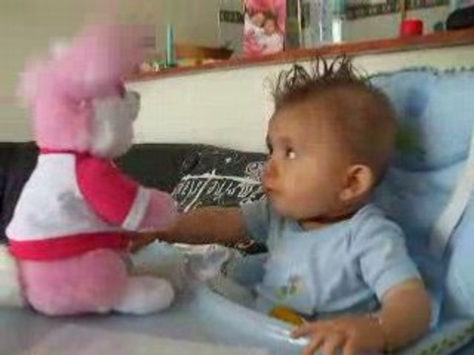 Lizandro le lapin et sinik mdr le 3 avril 2008