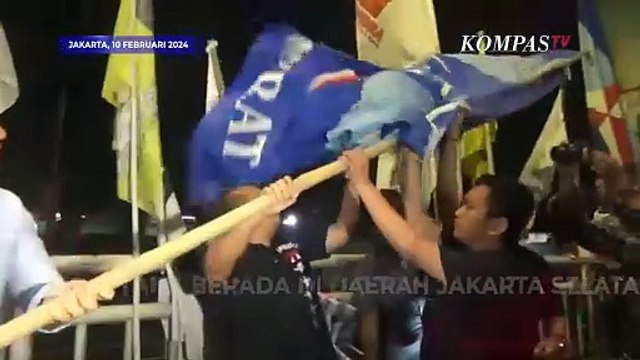 Masa Tenang Pemilu 2024, AHY Turunkan Sendiri Bendera hingga Baliho Demokrat