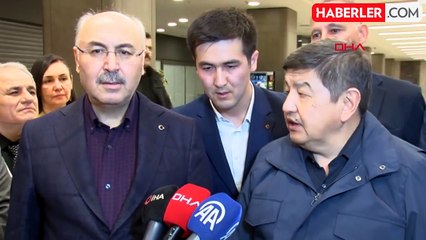 Kırgızistan Bakanı, yaralı vatandaşları ziyaret etti