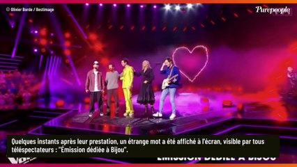 The Voice 2024 : Un hommage rendu à "bijou" lors de la première émission, qui se cache derrière ?