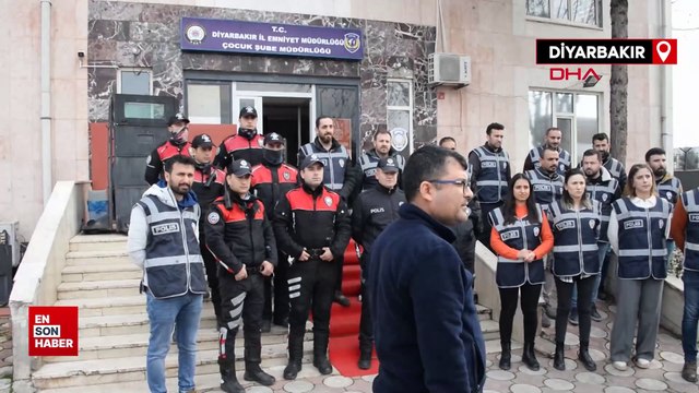 Diyarbakır'da aileleri tarafından zorla dilendirilen çocuklar yakalandı