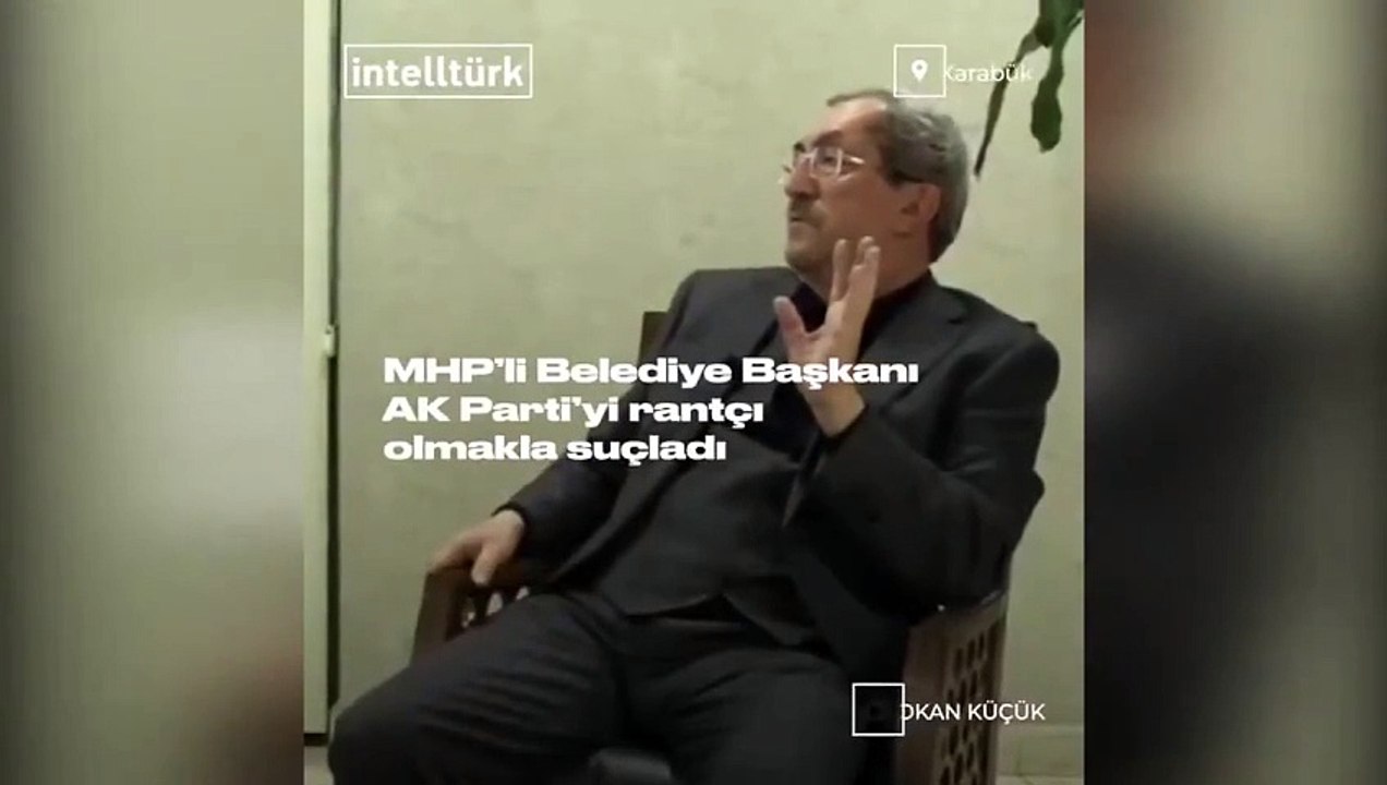 MHP'li Vergili: "AK Parti siyaseti herhangi bir yerde rant varsa onu peşkeş çekmekle başlar"