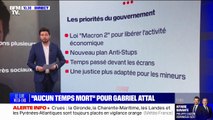 LES ÉCLAIREURS - La feuille de route du gouvernement de Gabriel Attal