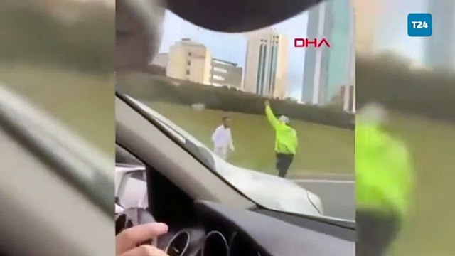 Beykoz'da başlayan takip Şişli'de bitti; polis, direnen sürücüyü havaya ateş ederek etkisiz hale getirdi