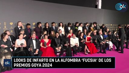 Looks de infarto en la alfombra 'fucsia' de los Premios Goya 2024