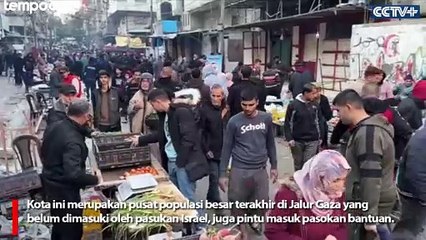 Israel Merangsek ke Rafah, Netanyahu Perintahkan Warga Sipil Palestina Mengungsi