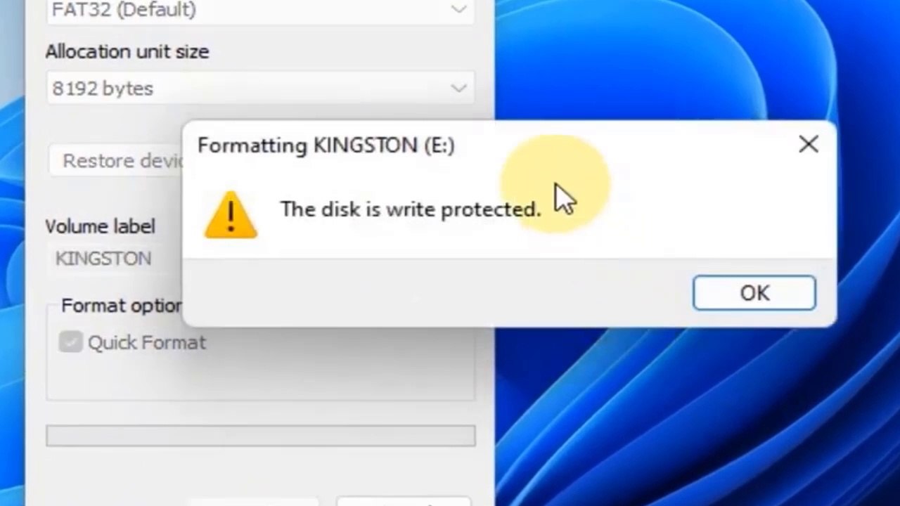 How to Fix disk write is protected and Remove Write Protection From USB Pendrive and Memory card