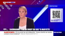 Marion Maréchal sur la suppression du droit du sol à Mayotte: 