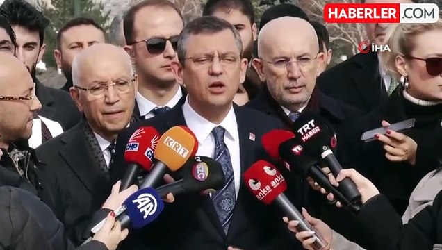 CHP Genel Başkanı Özel'den DEM Parti ve Yeniden Refah Partisi'ne başarı dileği