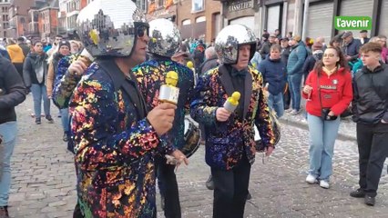 Ambiance au Carnaval de Binche