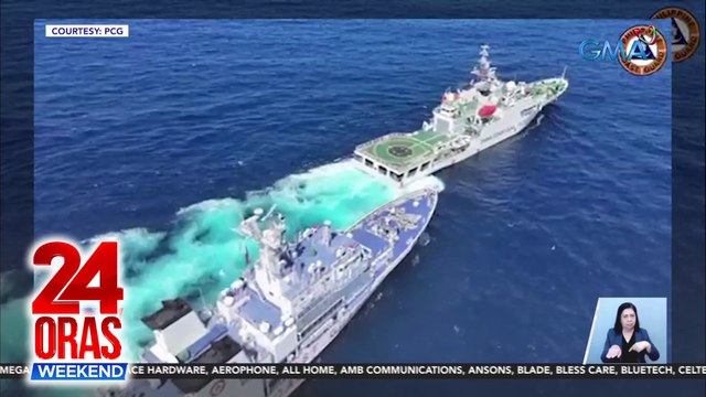 Barko ng PCG, mahigit 40 beses binuntutan ng mga barko ng China sa Bajo de Masinloc | 24 Oras Weekend