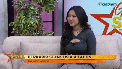 GUEST STAR: Shakira Jasmine Berkarier sejak Usia 4 Tahun