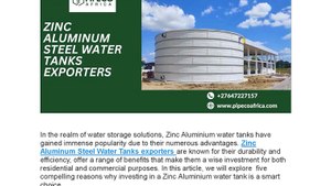 5 Reasons To Invest In A Zinc Aluminium Water Tank
