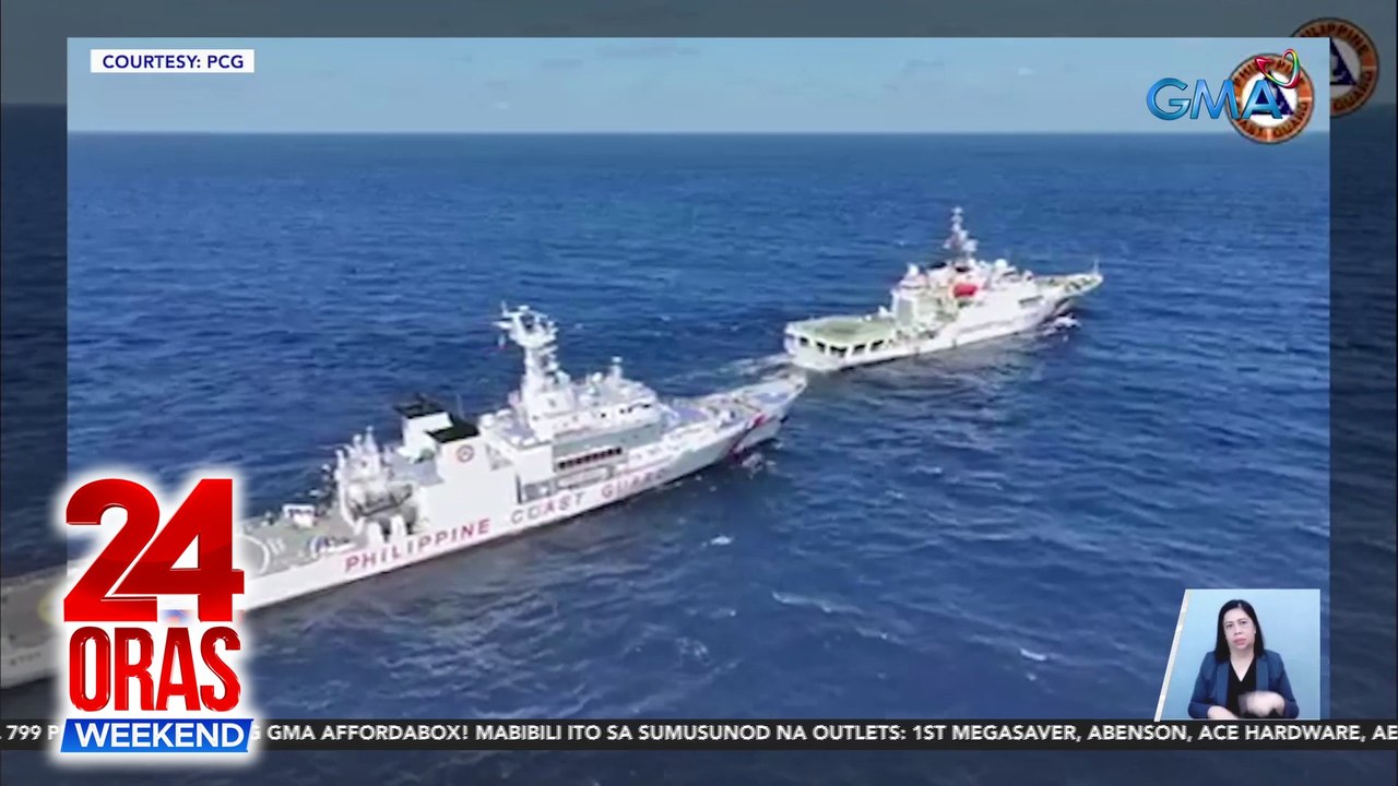 24 Oras Weekend Part 1: China harassment sa Bajo de Masinloc; Pugot na bangkay sa Samar; Negosyante binugbog at ninakawan; atbp.