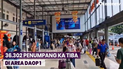 Hari Terakhir Libur Panjang, 36.302 Penumpang KA Tiba di Jakarta Hingga Bekasi