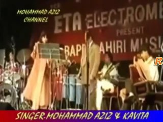 Live Song Mohammad Aziz - kavita krishnamurthy