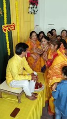 दीक्षार्थी चंद्र प्रकाश जैन 18 अप्रेल को लेंगे दीक्षा,  हुई मेहंदी रस्म, देखे वीडियो