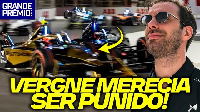 Fórmula E flerta com o CAOS ao NÃO PUNIR Jean-Èric Vergne por MANOBRA PERIGOSA | GP às 10