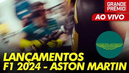 AO VIVO! ASTON MARTIN APRESENTA AMR24, CARRO PARA A F1 2024 | React