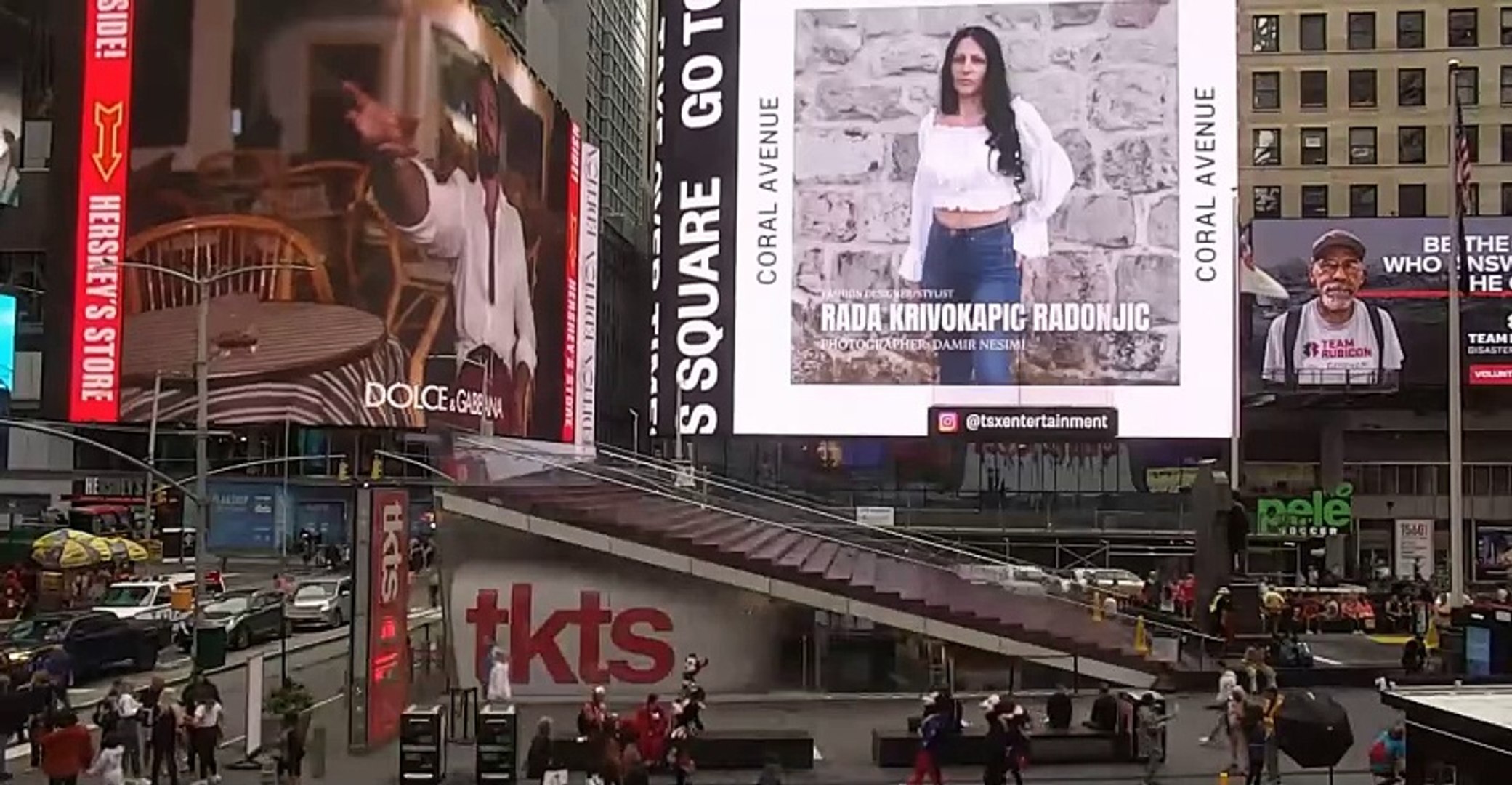 Rada Krivokapic Radonjic photographer Damir Nesimi 1568 Broadway Times Square, New York City, United States of America Manhattan - video Dailymotion