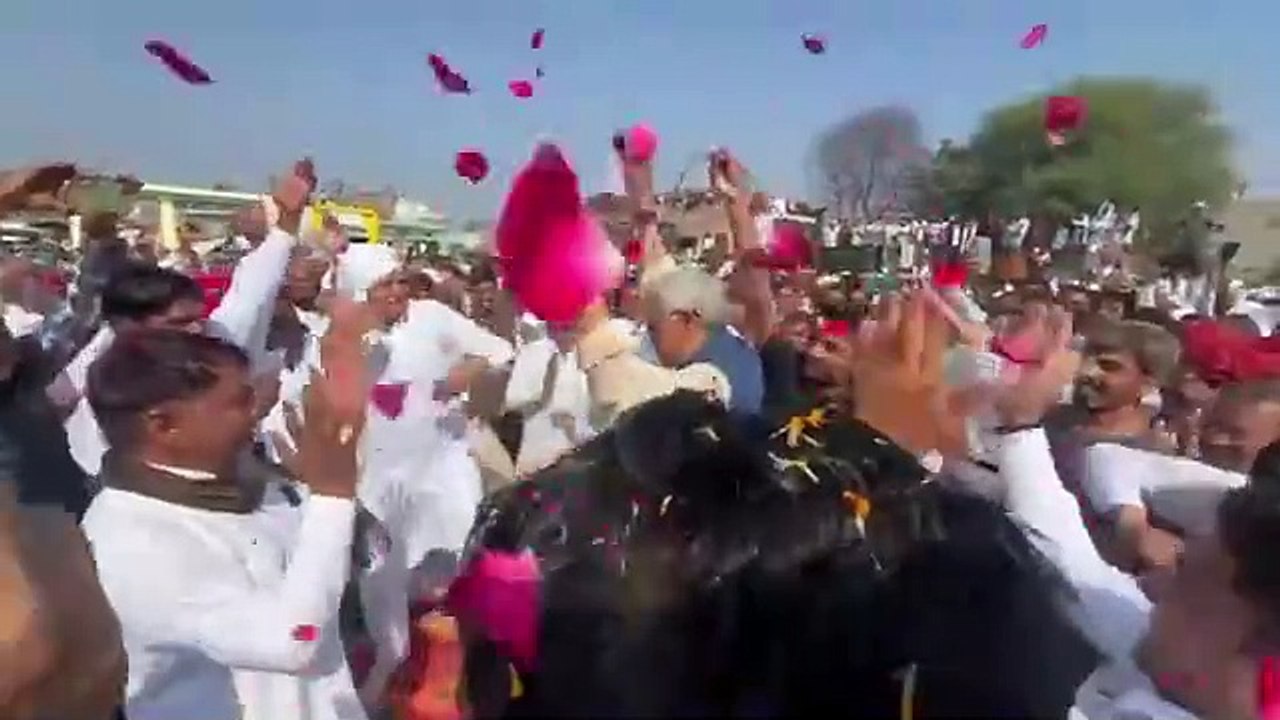 मंत्री किरोड़ीलाल मीणा जमकर लगाए ठुमके