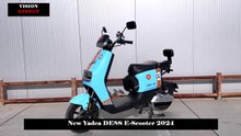 Ultra Long Battery Life of 200 Kilometers on a Single Charge, New Yadea DE8S E-Scooter 2024