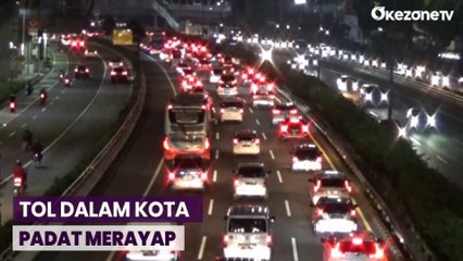 Arus Balik Libur Panjang, Tol Dalam Kota Padat Merayap