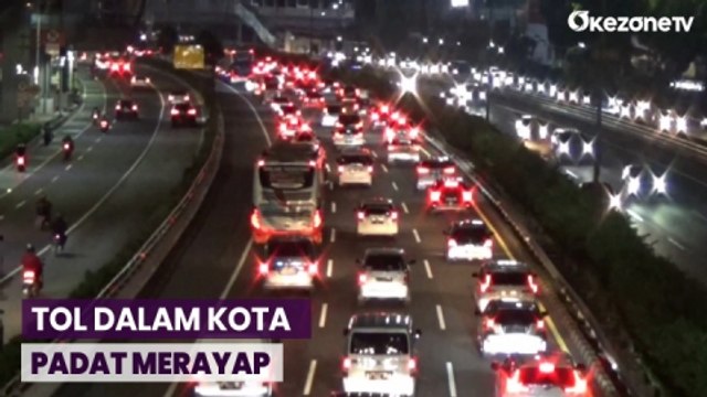 Arus Balik Libur Panjang, Tol Dalam Kota Padat Merayap