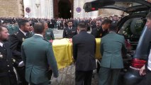 Funeral del guardia civil Miguel Ángel Gómez en la catedral de Cádiz