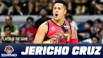 Jericho Cruz waxes hot from 3-point range, tows Beermen past Hotshots in Game 5