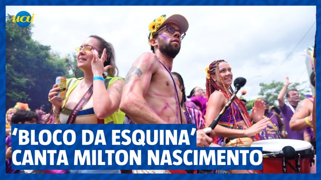 Bloco da Esquina canta Milton Nascimento