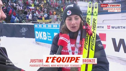 Braisaz-Bouchet : « Je suis combative » - Biathlon - Mondiaux (F)