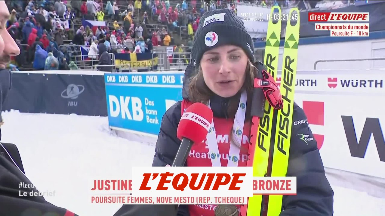 Braisaz-Bouchet : « Je suis combative » - Biathlon - Mondiaux (F)