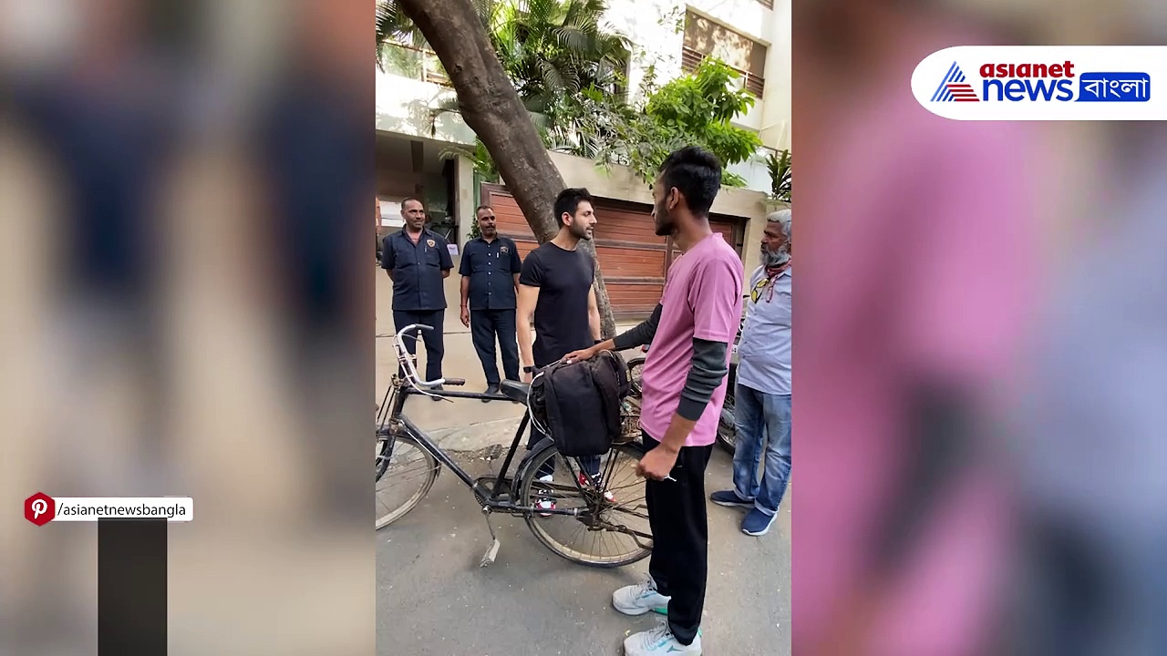 কার্তিক আরিয়ানের সঙ্গে দেখা করতে ঝাঁসি থেকে সাইকেলে মুম্বই পাড়ি অনুরাগীর, দেখুন কী বললেন বলিউড তারকা