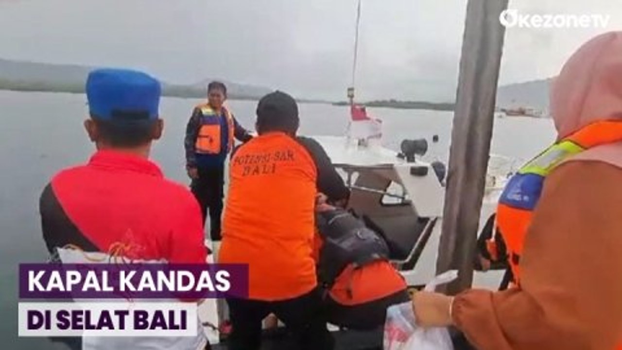 KMP Agung Samudra XVIII Kandas di Selat Bali, Tim SAR Evakuasi Penumpang