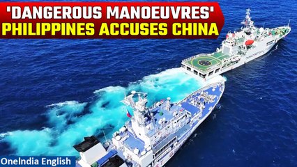 Philippines accuses China of dangerous manoeuvres near Scarborough Shoal | South China Sea| Oneindia