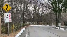 Driving a car in winter