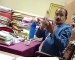 Video of clerk drinking alcohol in forest department office goes viral