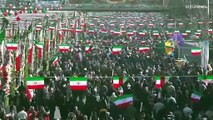 فيديو: إيران تحتفل بالذكرى الـ45 للثورة الإسلامية وسط توتر إقليمي غير مسبوق